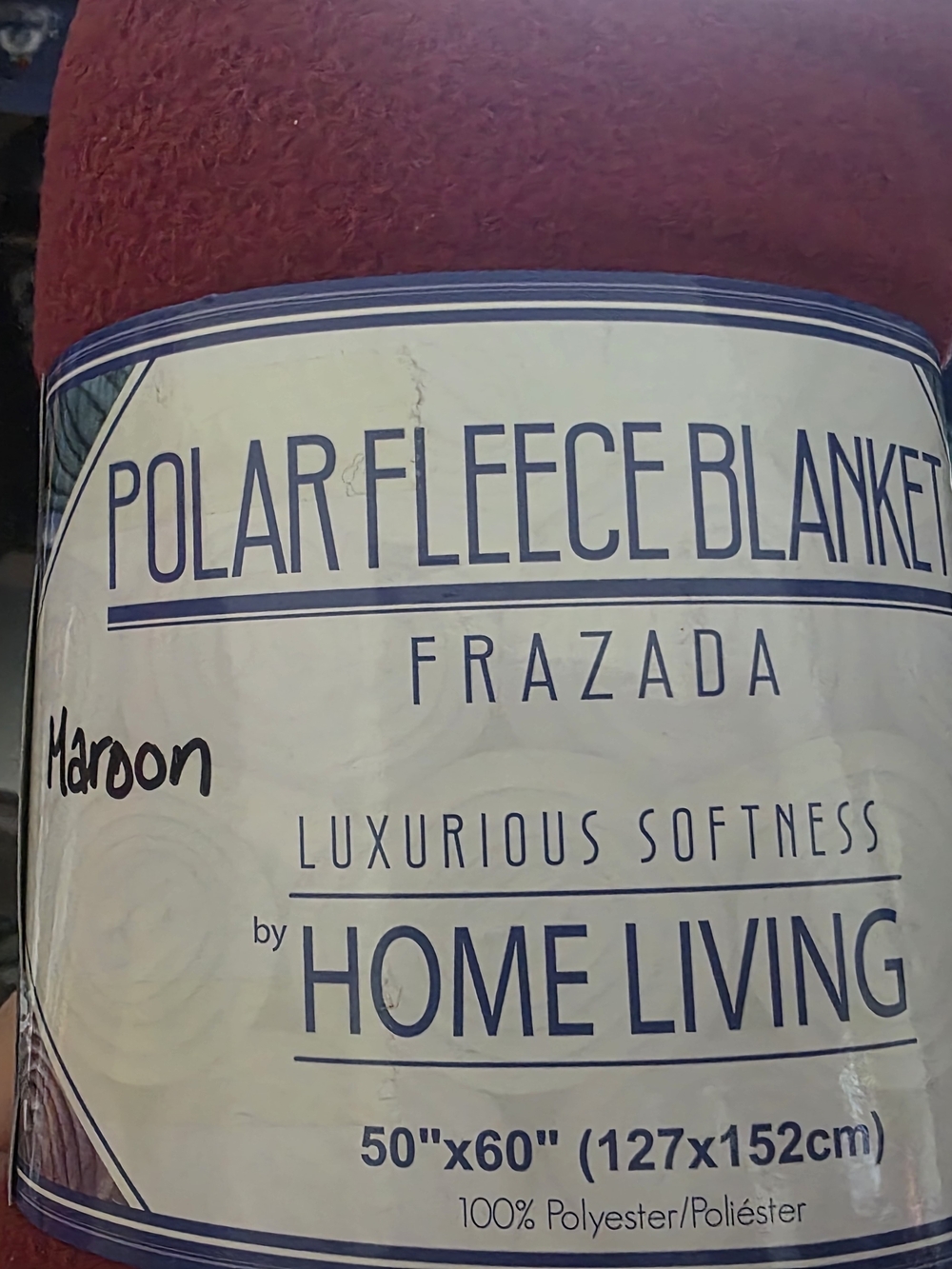 Home Living Polar Fleece Blanket -assorted Colors- 3pcs For 20